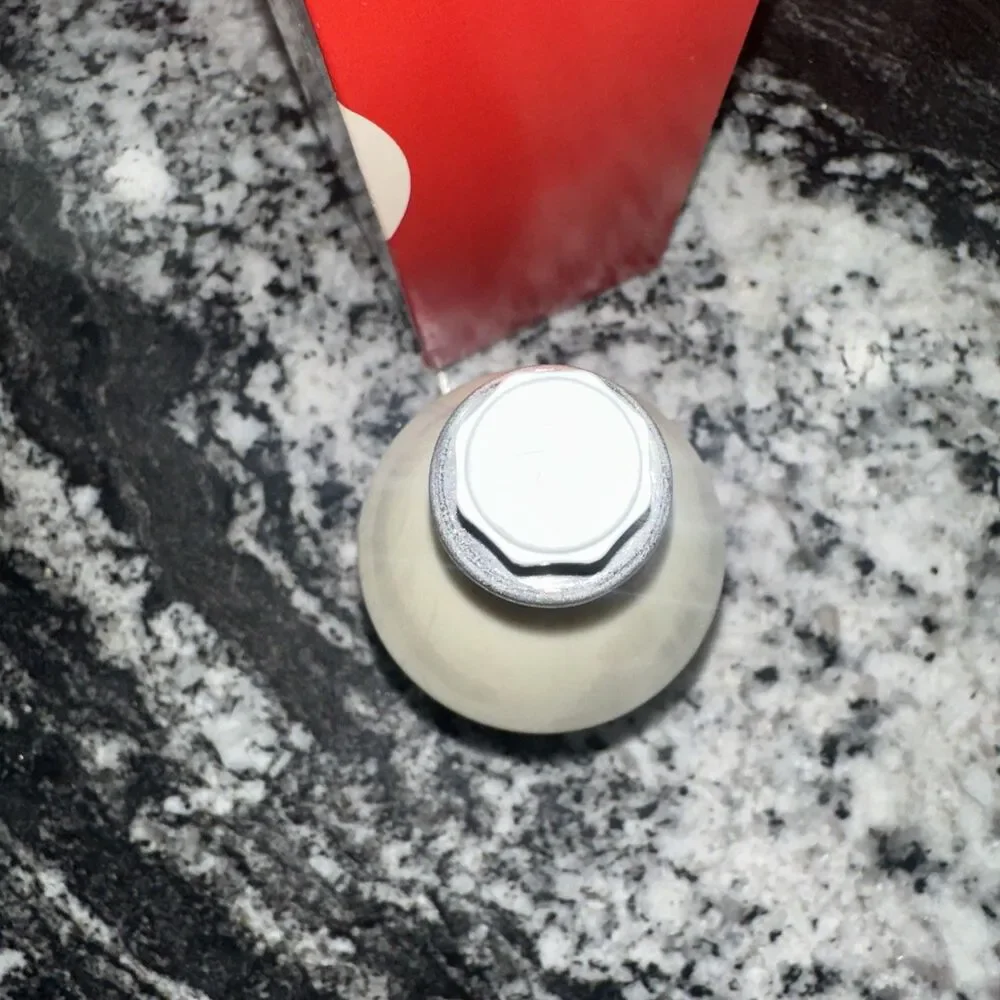 Vintage 1997 Old Spice Cologne Original Milk Glass 4.25 Oz Bottle Star Lid